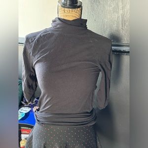 Vintage open back turtle neck